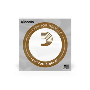 D'Addario PB017 Phosphor Bronze Wound Acoustic Guitar String .017 losse snaar voor westerngitaar