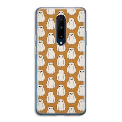 Uilen: OnePlus 7 Pro Transparant Hoesje