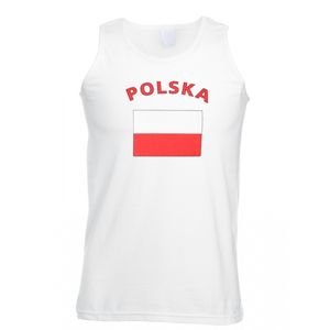 Tanktop met vlag Poolse print