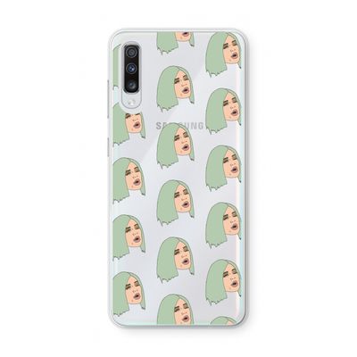King Kylie: Samsung Galaxy A70 Transparant Hoesje