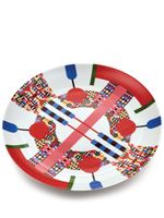 Alessi assiette Holyhedrics en porcelaine - Blanc - thumbnail