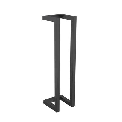 Handdoekrek BWS Saltes 50x12,5 cm Mat Zwart Boss & Wessing