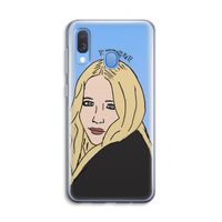 Mary Kate: Samsung Galaxy A40 Transparant Hoesje