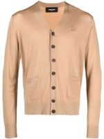 DSQUARED2 cardigan en laine vierge - Tons neutres - thumbnail