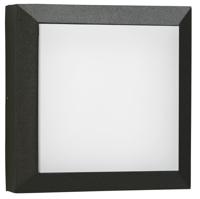 Albert Vierkante wandlamp buiten Parel 32cm-zwart 666562 - thumbnail