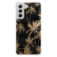 Samsung Galaxy S21 FE shockproof hoesje - Palmbomen Samsung Galaxy S21 FE shockproof hoesje - Palmbomen