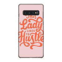 Hustle Lady: Samsung Galaxy S10 4G Volledig Geprint Hoesje