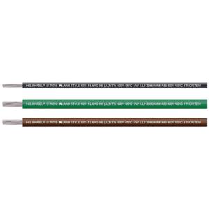 Helukabel 61105-100 Enkele ader UL-CSA 1 x 21.15 mm² Wit 100 m