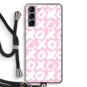 XOXO: Samsung Galaxy S21 Transparant Hoesje met koord