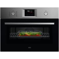 AEGTK6NK40FM Inbouw oven met magnetron Grijs