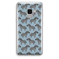 Zebra: Samsung Galaxy S9 Transparant Hoesje