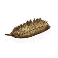 Middenstuk Versa Gouden Veer 12,8 x 4,2 x 27 cm