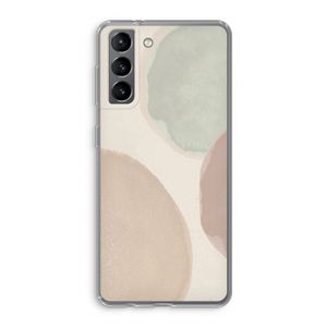 Geo #8: Samsung Galaxy S21 Transparant Hoesje