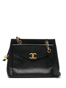 CHANEL Pre-Owned sac porté épaule à loquet CC - Noir