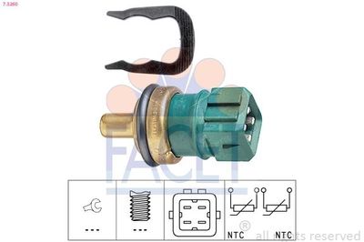 Temperatuursensor 73260