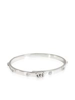 Gucci Pre-Owned bracelet Love en or blanc 18ct serti de diamants - Argent - thumbnail