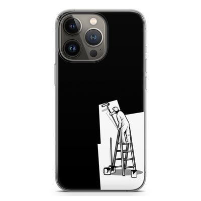 Musketon Painter: iPhone 13 Pro Transparant Hoesje