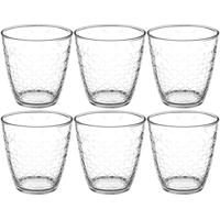 Secret de Gourmet waterglazen Rome - 6x - 250 ml - deco glas