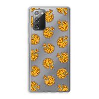 You Had Me At Pizza: Samsung Galaxy Note 20 / Note 20 5G Transparant Hoesje
