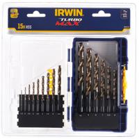 Irwin metaalborenset Turbomax 15-delig