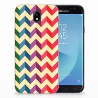 Samsung Galaxy J7 2017 | J7 Pro TPU bumper Zigzag Multi Color - thumbnail