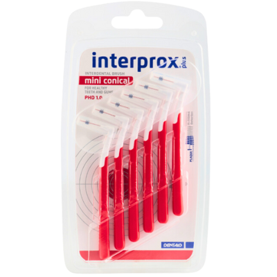Interprox Plus Mini Conical Rood PHD 1.2 mm Ragers - 6 stuks