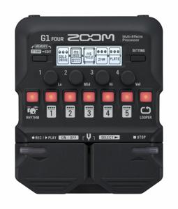 Zoom G1 Four, Gitarren Effekt Expressiepedaal Zwart