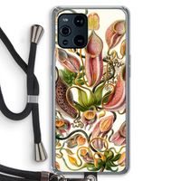 Haeckel Nepenthaceae: Oppo Find X3 Pro Transparant Hoesje met koord