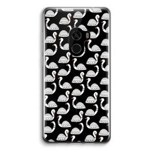 Zwanen: Xiaomi Mi Mix 2 Transparant Hoesje