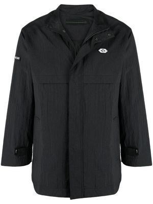 Sankuanz veste légère à patch logo - Noir