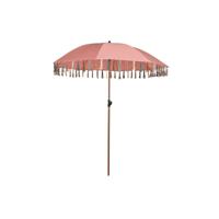 Parasol DKD Home Decor Staal Koraal Aluminium (180 x 180 x 190 cm)