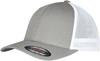 Flexfit FX6511RM Flexfit Trucker Recycled Mesh Cap - Grey/White - S/M