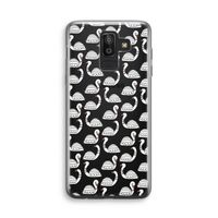 Zwanen: Samsung Galaxy J8 (2018) Transparant Hoesje