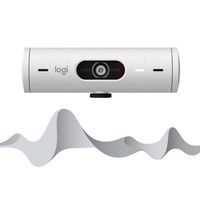 Logitech Brio 500 Full HD-webcam Klemhouder, Stereomicrofoon, Geïntegreerd afdekpaneel - thumbnail