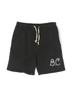 Bobo Choses short Sail Rope en coton biologique - Noir