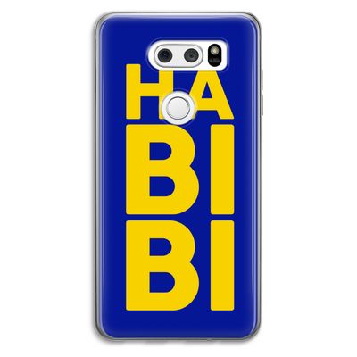 Habibi Blue: LG V30 Transparant Hoesje