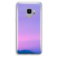 Sunset pastel: Samsung Galaxy S9 Transparant Hoesje
