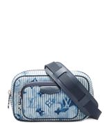 Louis Vuitton Pre-Owned sac banane Hickory Stripes Outdoor en jean pre-owned (2021) - Bleu