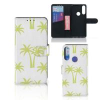 Alcatel 1S 2020 Hoesje Palmtrees Alcatel 1S 2020 Hoesje Palmtrees