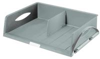 Leitz brievenbakje Sorty jumbo grijs Leitz brievenbakje Sorty jumbo grijs