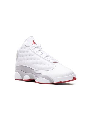 Jordan Kids baskets Air Jordan 13 Retro 'Wolf Grey' - Blanc