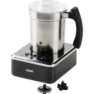 DOMO neu DO717MF Melkopschuimer RVS, Zwart 650 W