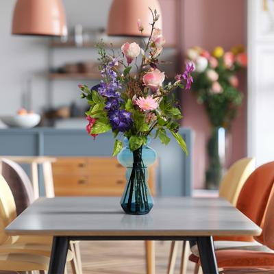 Handgebonden Kunstboeket Heather Glasgow - Roze/Paars