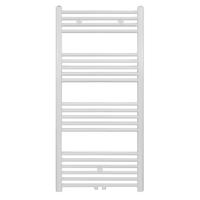 Belrad Handdoekradiator - middenaansluiting - 1200X400mm - 458Watt - Wit BW1200400 - thumbnail