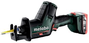 Metabo SSE 12 BL Accu-Reciprozaag | 12 V | 2x4 Ah LiHD | Lader ASC 55 | Metabox 145 - 602322800