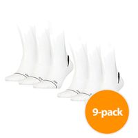 Calvin Klein Sokken Footie High Cut Dames Wit 6-Pack-One size - thumbnail