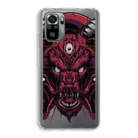 Hell Hound and Serpents: Xiaomi Redmi Note 10S Transparant Hoesje