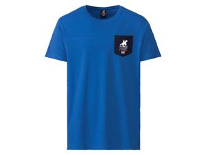 LIVERGY Heren t-shirt (XL (56/58), Blauw)