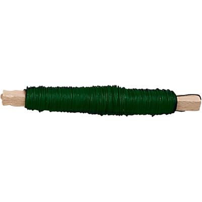 Creativ Company Bloemendraad, dikte 0,5 mm, groen, 50 m/ 1 rol