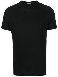 Zanone t-shirt à manches courtes - Noir